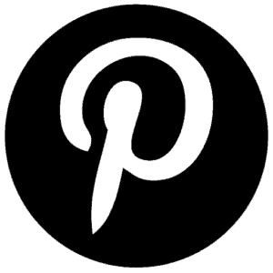social icons pinterest